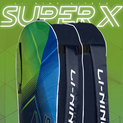 Li-Ning Super X Kit Bag (Navy) (Size - M/40 L)