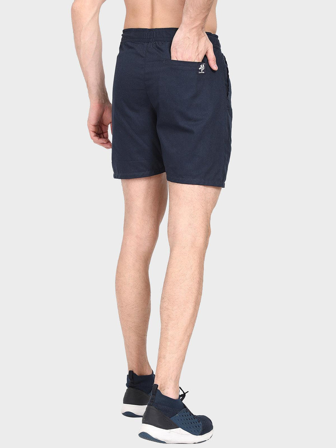 Chino Shorts - Navy Blue - Kriya Fit