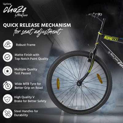 Chaze by Milind Soman 26 T Road Cycle (Single Speed, Multicolor)