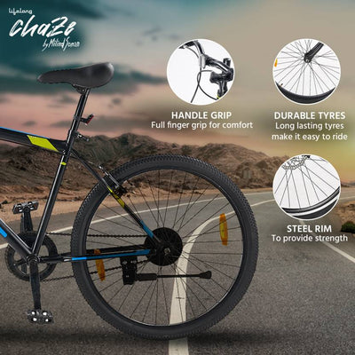 Chaze by Milind Soman 26 T Road Cycle (Single Speed, Multicolor)