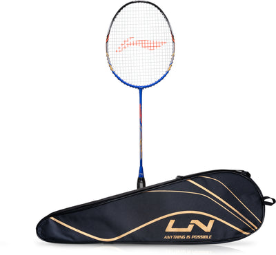Li-Ning Turbo 99 Strung Badminton Racquet (Blue / Black)