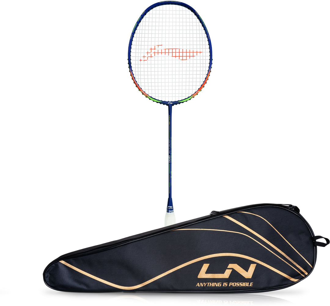 Li-Ning Wind Lite 900 Strung Badminton Racquet (Blue / Red)