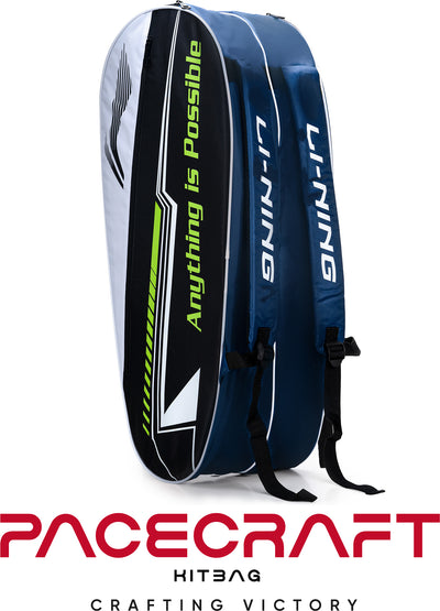 Li-Ning PaceCraft Badminton Kit Bag (Blue) (Size - L/50 L)