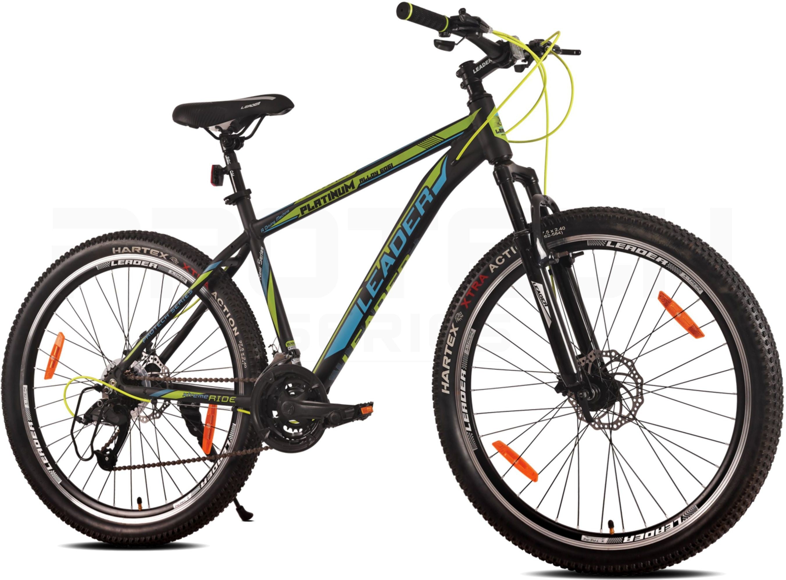 Platinum 27.5T 21 Speed Alloy MTB Cycle with Front Suspension and