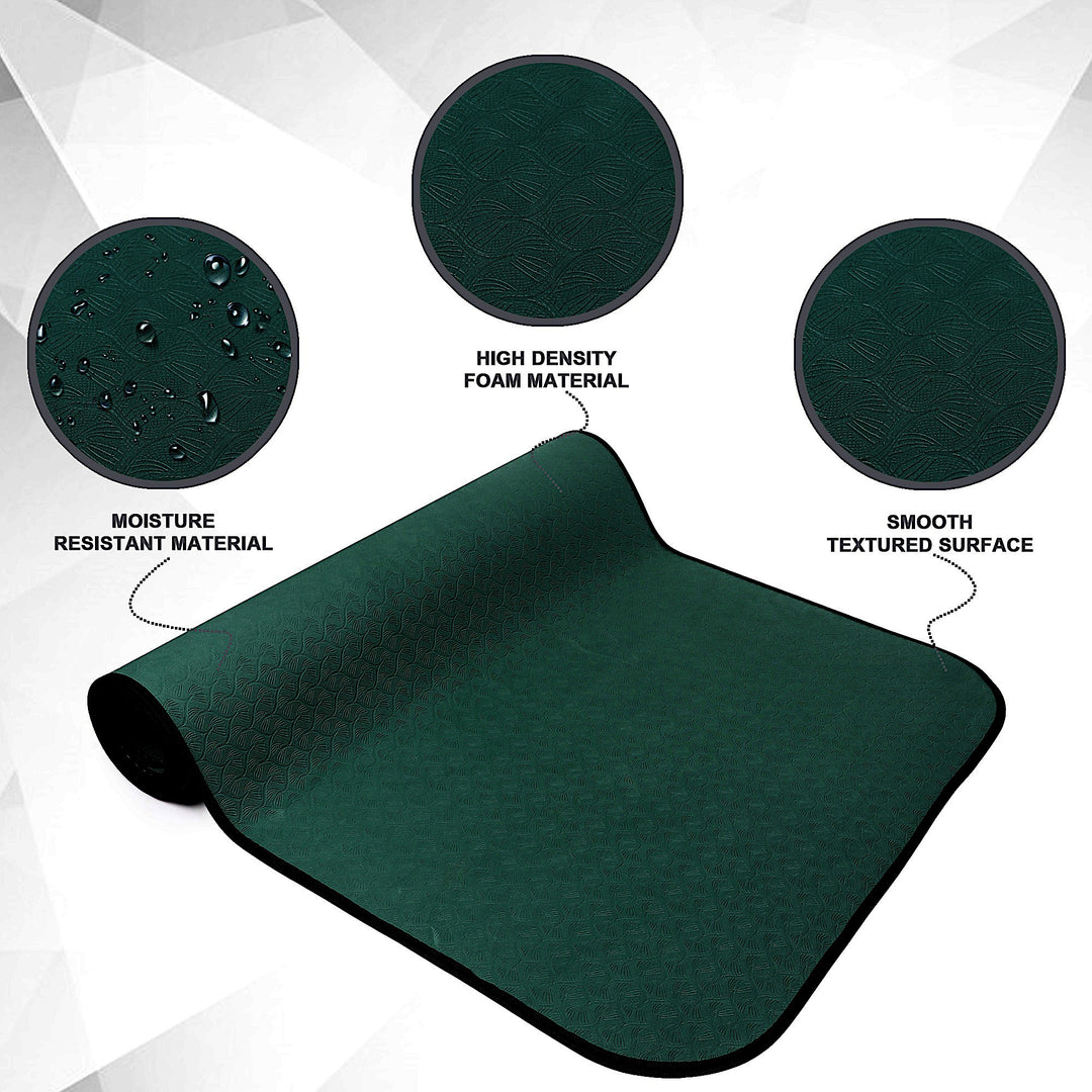 Army green Ultra Soft Yoga Mat (4.5 mm)