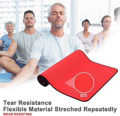 Red Ultra Soft Yoga Mat (4.5 mm)