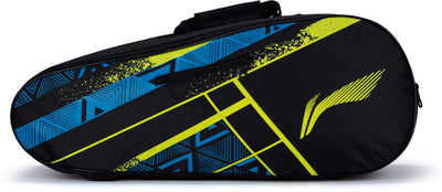 Li-Ning Raider Max Badminton Kit Bag Kit Bag (Black / Blue) (Size - L/50 L)