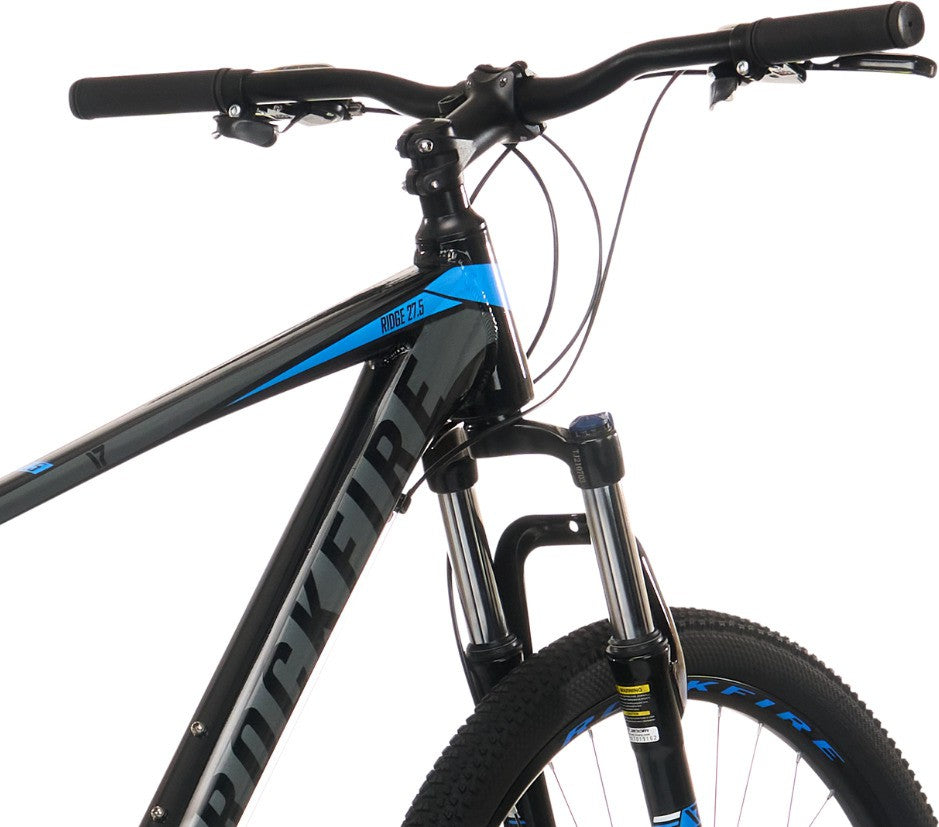 Rockfire Ridge 27.5 T Mountain/Hardtail Cycle (24 Gear | Black)