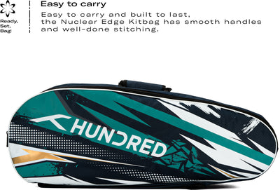 Hundred Rock Adventure Badminton Kit Bag (Navy) (Size - M/30 L)