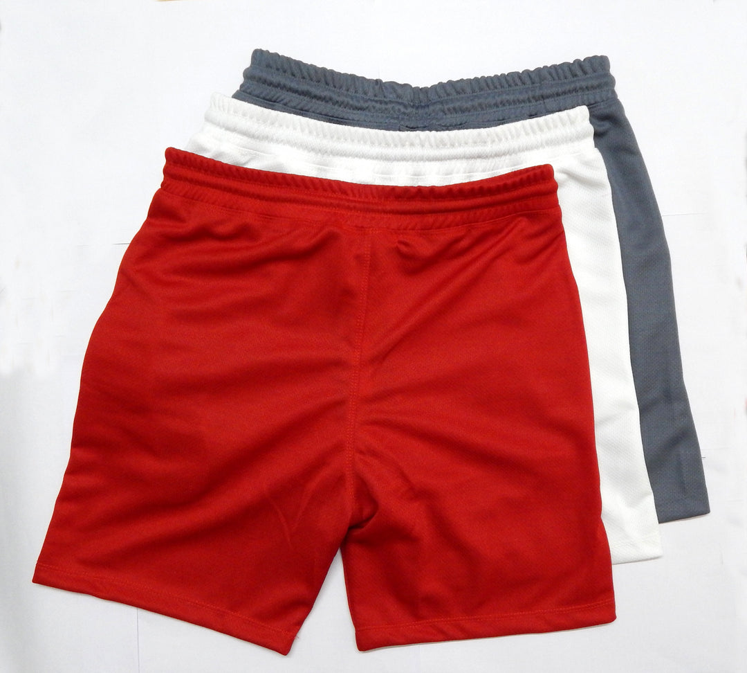 Solid Men Shorts (Red |Grey |White) (Pack of 3)