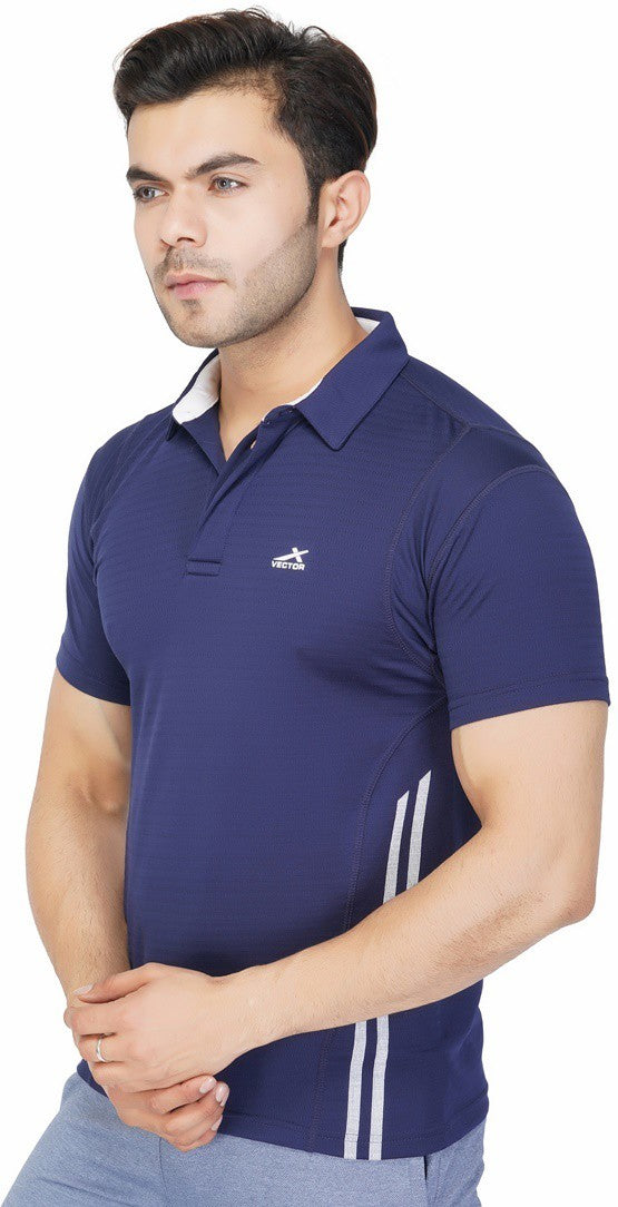 Printed Men Polo...