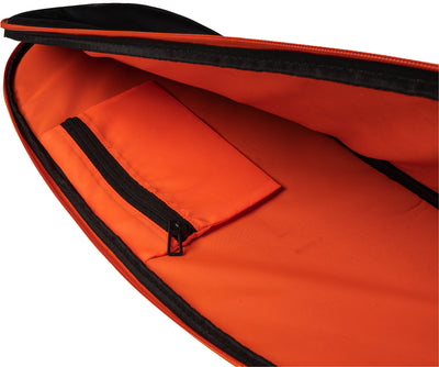 LI-NING Shield Racket Cover Badminton Kit Bag (Black / Orange) (Size - M/0.5 L)