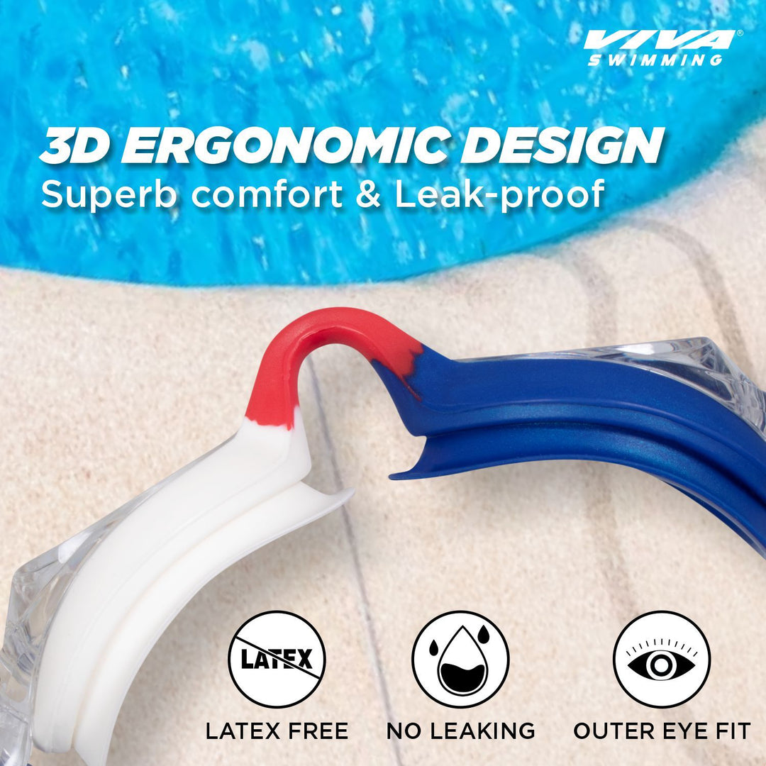 Anti Fog & Fully Adjustable Swimming Goggles