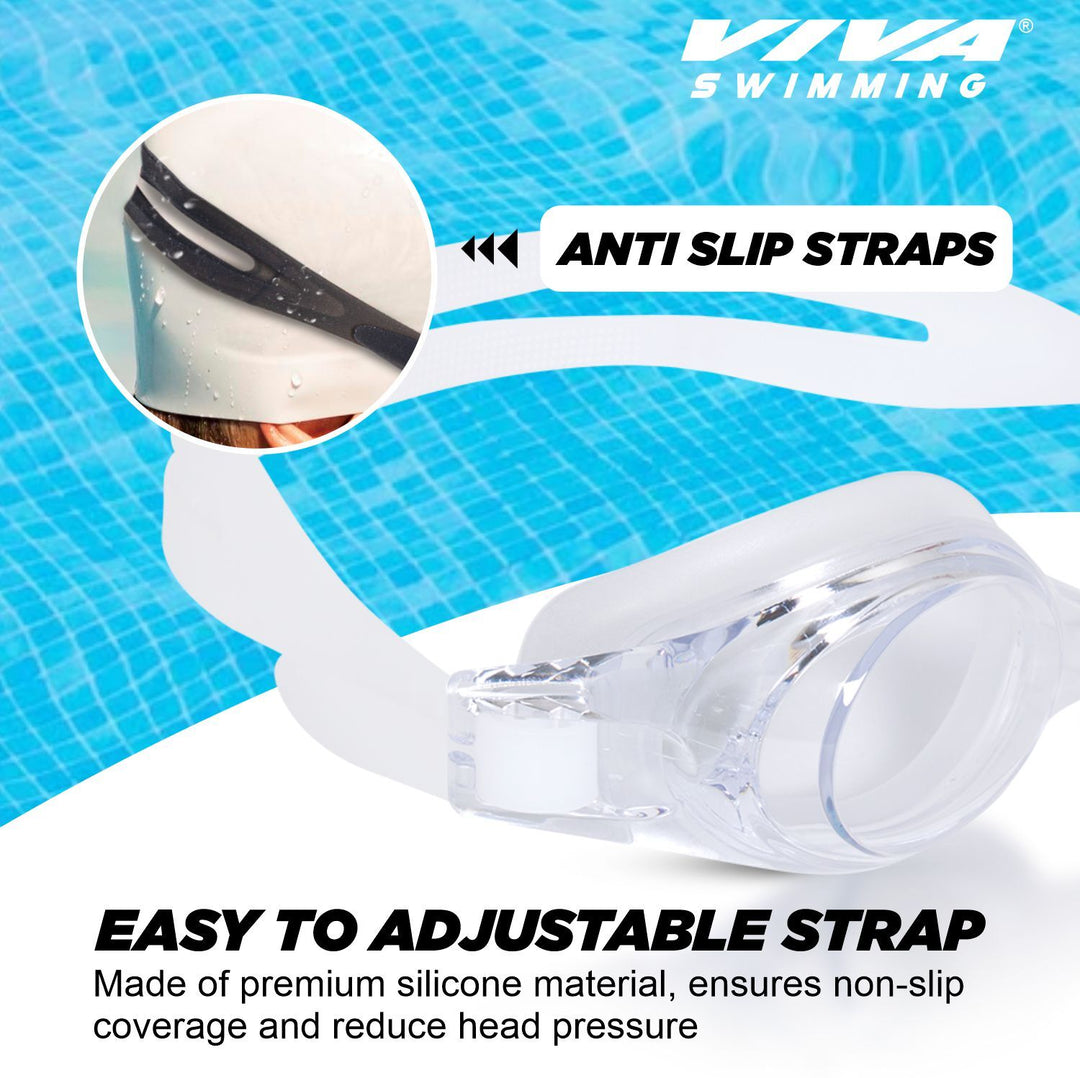 Anti-Fog Swimming Goggles with Protection Case