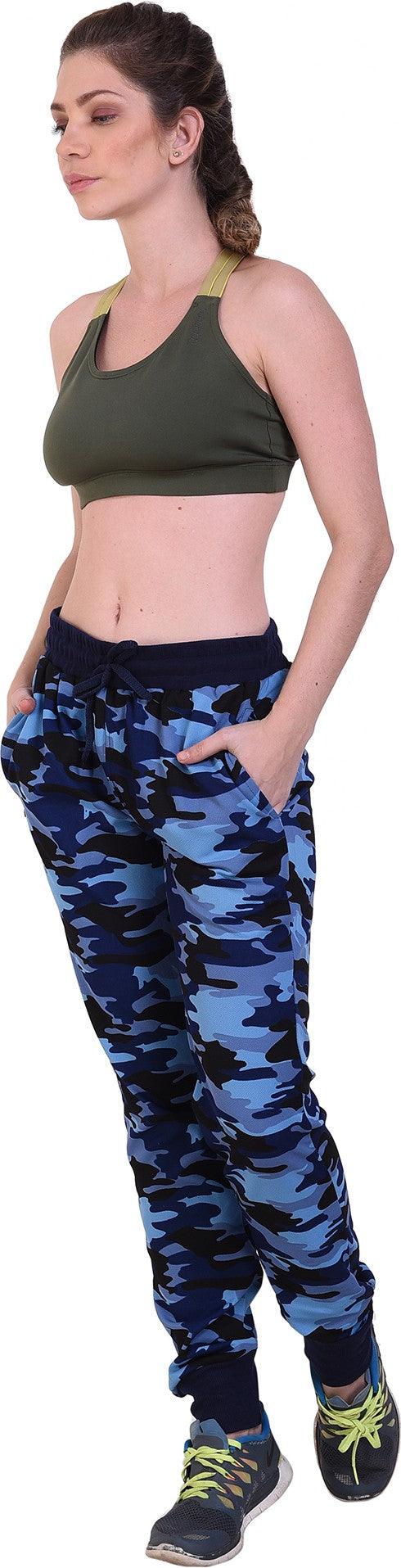 Women Blue/Black Camouflage...