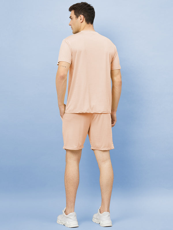 Men's Peach Co-ord...