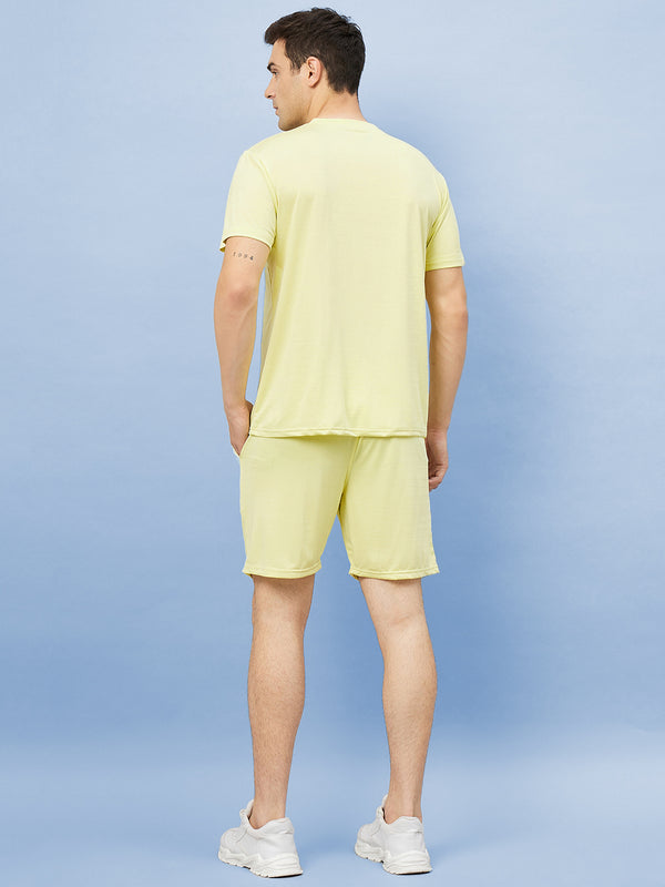 Men's Yellow Co-ord...